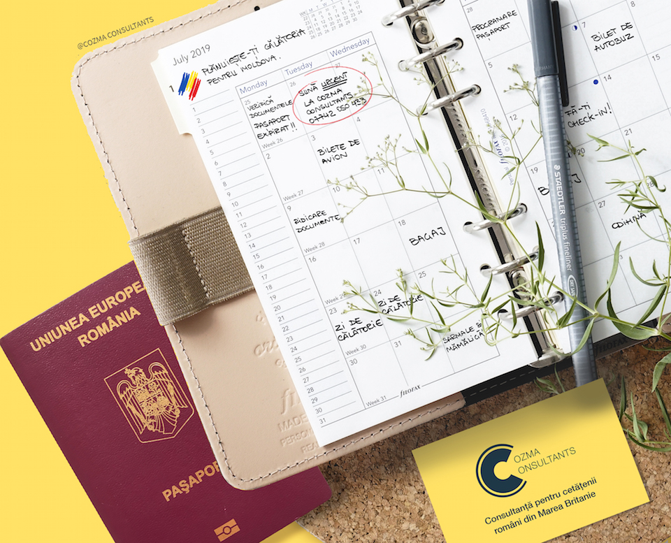 Programare pasaport adult Moldova - cozma consultants