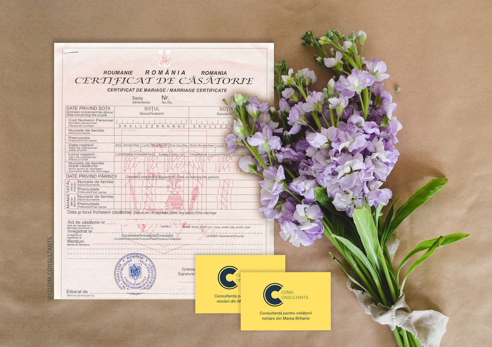 Căsătoria în Republica Moldova și certificatul de căsătorie românesc